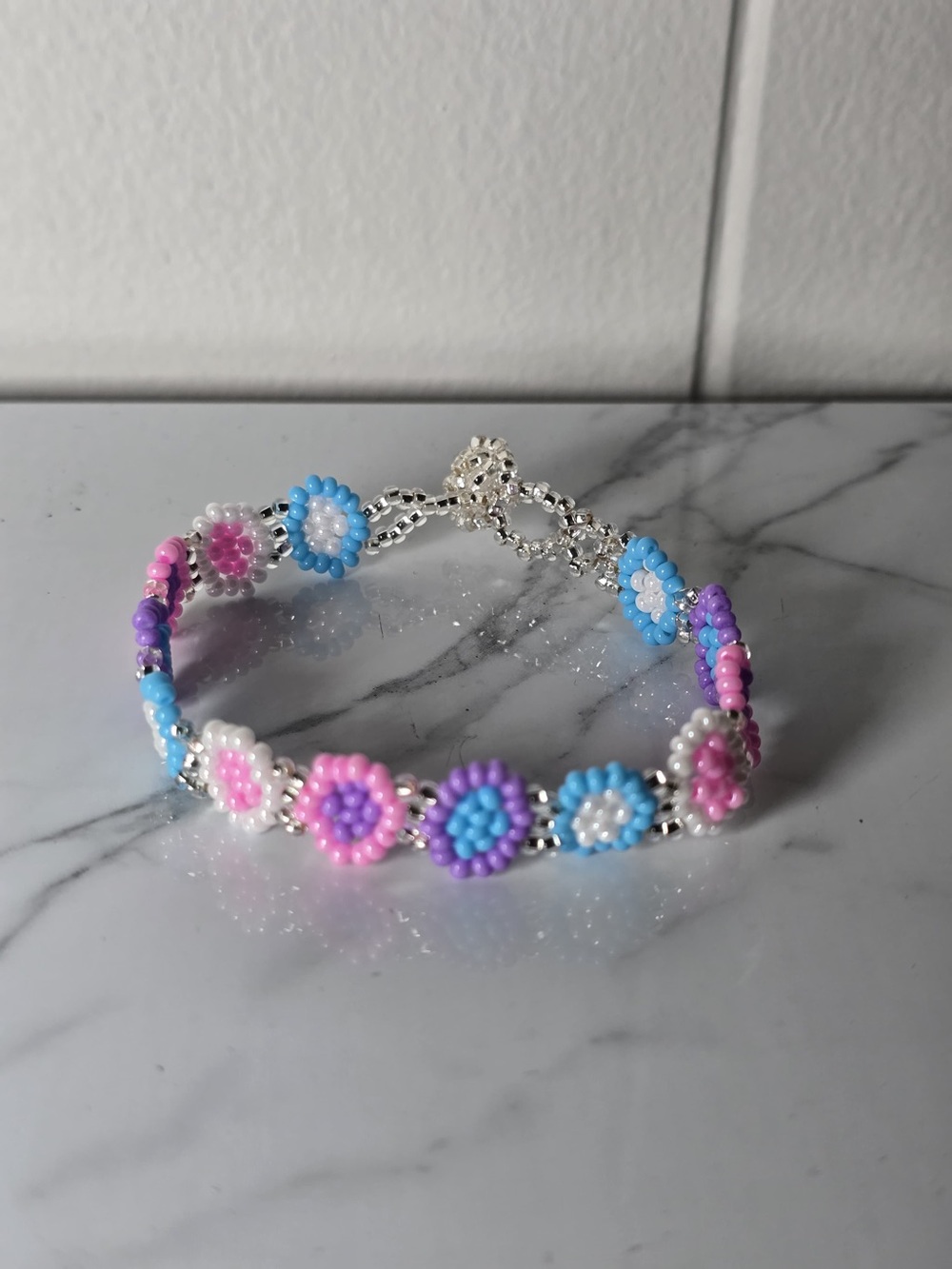 Huichol Beaded Circle Bracelet
